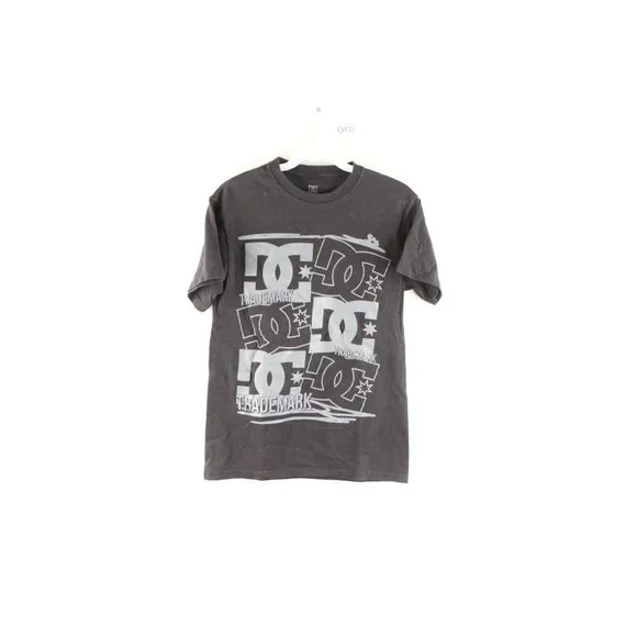 DC | Shirts | Vintage Dc Shoes Mens Small Faded Spell Out
